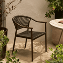 Livadia Stackable Patio Chair | Brown