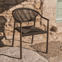 Livadia Stackable Patio Chair | Brown