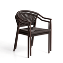 Livadia Stackable Patio Chair | Brown