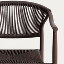 Livadia Stackable Patio Chair | Brown