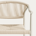 Livadia Stackable Patio Chair | Ecru