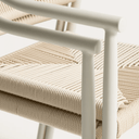 Livadia Stackable Patio Chair | Ecru
