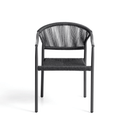 Livadia Stackable Patio Chair | Graphite