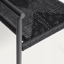 Livadia Stackable Patio Chair | Graphite