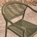 Livadia Stackable Patio Chair | Green