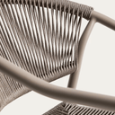 Livadia Stackable Patio Chair | Taupe