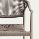 Livadia Stackable Patio Chair | Taupe