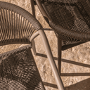 Livadia Stackable Patio Chair | Taupe