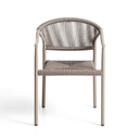 Livadia Stackable Patio Chair | Taupe