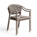 Livadia Stackable Patio Chair | Taupe