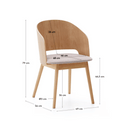 Loft Dining Chair | Natural Ash