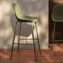Lonsdale Bar Height Patio Barstool | Green