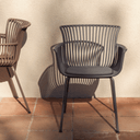 Louis Patio Chair | Graphite