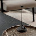 Lume LED Rechargeable Table Lamp | Black