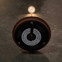 Lume LED Rechargeable Table Lamp | Corten Rust