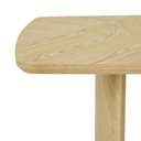 Luna Dining Table | Natural Ash Parquetry