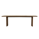 Luna Dining Table | Smoked Ash Parquetry