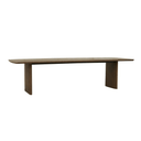 Luna Dining Table | Smoked Ash Parquetry