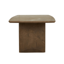 Luna Dining Table | Smoked Ash Parquetry