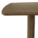 Luna Dining Table | Smoked Ash Parquetry