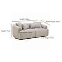 Lyon Modular Sofa | Moonstone