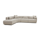Lyon Modular Sofa Corner With Chaise | Moonstone