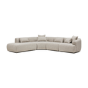 Lyon Modular Sofa Corner With Chaise | Moonstone