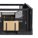 Linear Collapsible Crate | Black