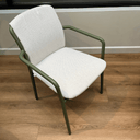 Linosa Stackable Patio Chair | Green