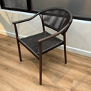 Livadia Stackable Patio Chair | Brown