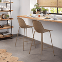 Lonsdale Bar Height Patio Barstool | Mocha