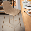 Lonsdale Bar Height Patio Barstool | Mocha