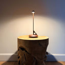 Lume LED Rechargeable Table Lamp | Corten Rust