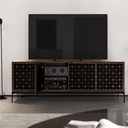 Elements 8709-CS Entertainment Cabinet | Natural Walnut