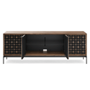 Elements 8709-CS Entertainment Cabinet | Natural Walnut