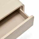 Lumin Bedside Table | Parchment
