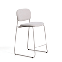 Maddison Stackable Bench Barstool | Beige