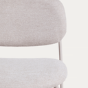 Maddison Stackable Bench Barstool | Beige
