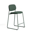 Maddison Stackable Bench Barstool | Green