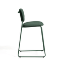 Maddison Stackable Bench Barstool | Green