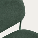 Maddison Stackable Bench Barstool | Green