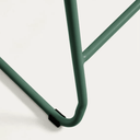 Maddison Stackable Bench Barstool | Green