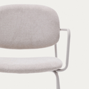 Maddison Dining Chair with Armrest | Beige