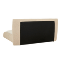 Madrid Curve Bed | Beige Chunky Boucle