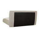 Madrid Curve Bed | Mercury Boucle