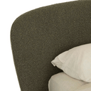 Madrid Mondo Bed | Moss Boucle