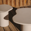 Maggie Patio Coffee Table | White