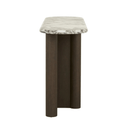 Magnus Marble Console | Matt Ocean / Tobacco Ash