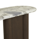 Magnus Marble Console | Matt Ocean / Tobacco Ash