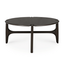 PI Round Coffee Table | Mahogany